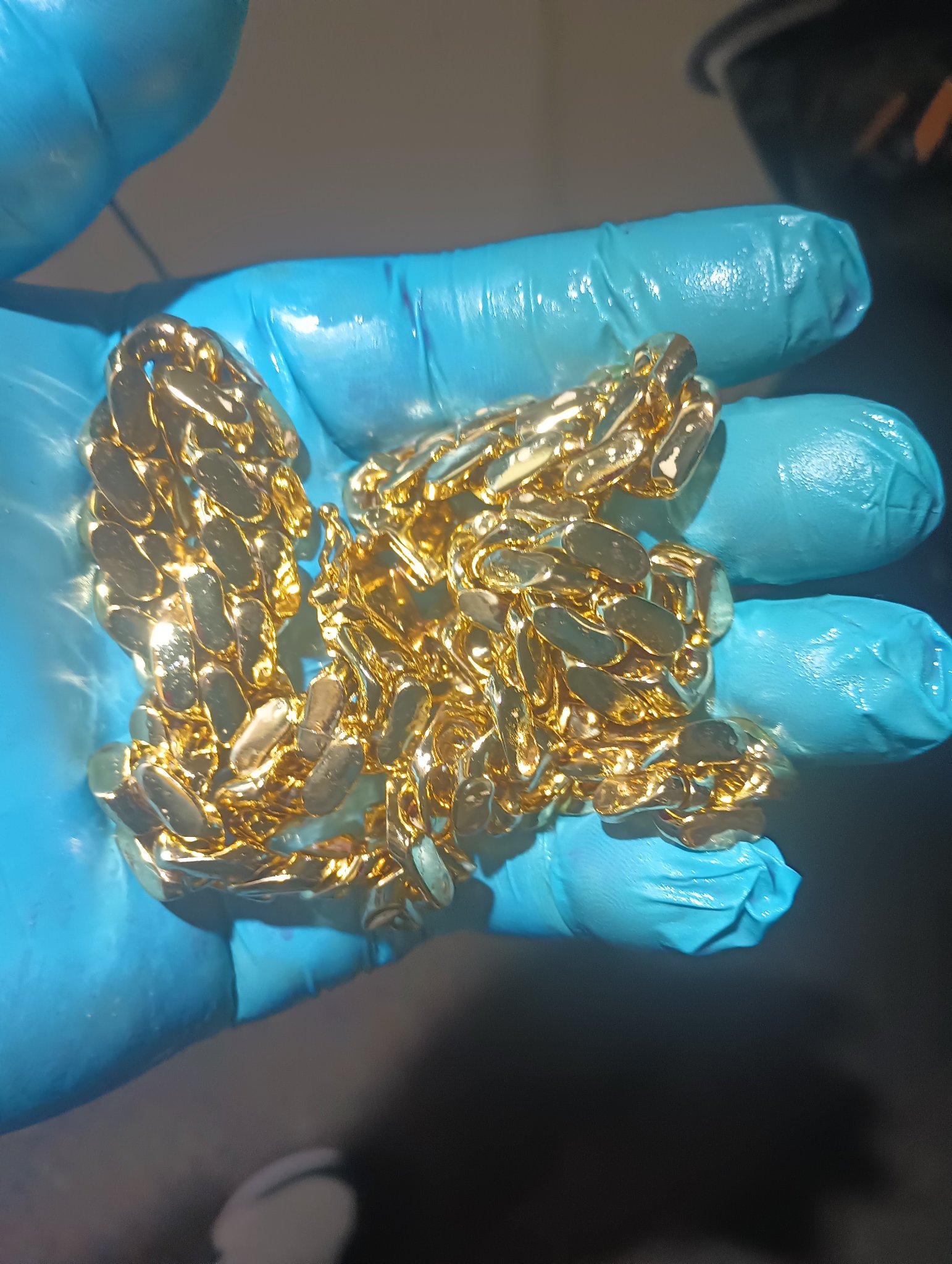ChromeKarats gold plating work — Gold Cuban Link Chain — Fresh Off the Rack